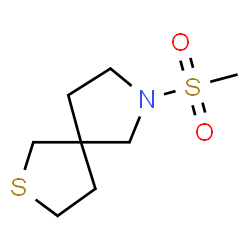 ChemSpider 2D Image | 7-(Methylsulfonyl)-2-thia-7-azaspiro[4.4]nonane | C8H15NO2S2
