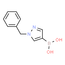 ChemSpider 2D Image | 1-Benzyl-1H-pyrazole-4-boronic acid | C10H11BN2O2