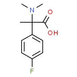 ChemSpider 2D Image | 2-(4-Fluorophenyl)-N,N-dimethylalanine | C11H14FNO2