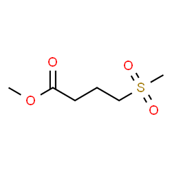 ChemSpider 2D Image | Methyl 4-(methylsulfonyl)butanoate | C6H12O4S