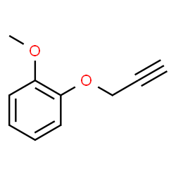 ChemSpider 2D Image | 1-Methoxy-2-(2-propyn-1-yloxy)benzene | C10H10O2