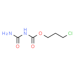 ChemSpider 2D Image | 3-Chloropropyl carbamoylcarbamate | C5H9ClN2O3