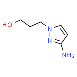 ChemSpider 2D Image | 3-Amino-1H-pyrazole-1-propanol | C6H11N3O
