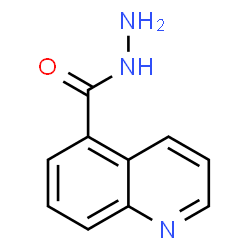 ChemSpider 2D Image | 5-Quinolinecarbohydrazide | C10H9N3O