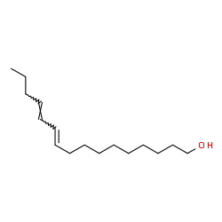 ChemSpider 2D Image | (10E,12E)-10,12-Hexadecadien-1-ol | C16H30O