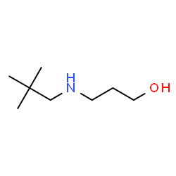 ChemSpider 2D Image | 3-[(2,2-Dimethylpropyl)amino]-1-propanol | C8H19NO