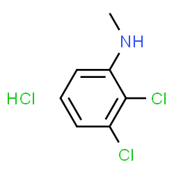 ChemSpider 2D Image | 2,3-dichloro-N-methylaniline hydrochloride | C7H8Cl3N