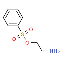 ChemSpider 2D Image | 2-Aminoethyl benzenesulfonate | C8H11NO3S
