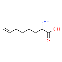 ChemSpider 2D Image | 2-Amino-7-octenoic acid | C8H15NO2