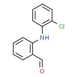 ChemSpider 2D Image | 2-(2-(Chlorophenyl)amino)benzaldehyde | C13H10ClNO
