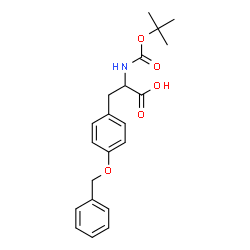 ChemSpider 2D Image | Boc-Tyr(Bzl)-OH | C21H25NO5