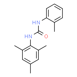 ChemSpider 2D Image | 1-Mesityl-3-(2-methylphenyl)urea | C17H20N2O