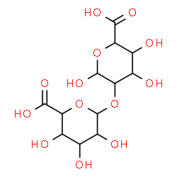ChemSpider 2D Image | 2-O-Hexopyranuronosylhexopyranuronic acid | C12H18O13
