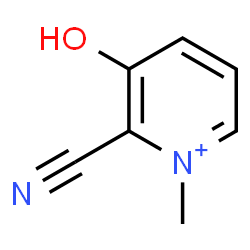 ChemSpider 2D Image | 2-Cyano-3-hydroxy-1-methylpyridinium | C7H7N2O