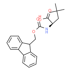 ChemSpider 2D Image | N-[(9H-Fluoren-9-ylmethoxy)carbonyl]-4-methylleucine | C22H25NO4