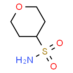 ChemSpider 2D Image | Tetrahydro-2H-pyran-4-sulfonamide | C5H11NO3S