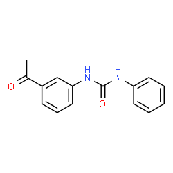 ChemSpider 2D Image | 1-(3-Acetylphenyl)-3-phenylurea | C15H14N2O2