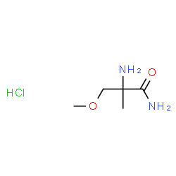 ChemSpider 2D Image | O,2-Dimethylserinamide hydrochloride (1:1) | C5H13ClN2O2