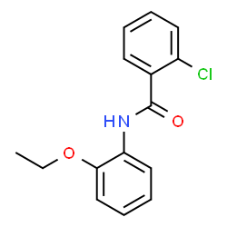 ChemSpider 2D Image | 2-CHLORO-2'-ETHOXYBENZANILIDE | C15H14ClNO2