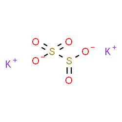 ChemSpider 2D Image | Potassium metabisulfite | K2O5S2