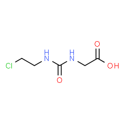 ChemSpider 2D Image | N-[(2-Chloroethyl)carbamoyl]glycine | C5H9ClN2O3