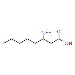 ChemSpider 2D Image | 3-Aminooctanoic acid | C8H17NO2