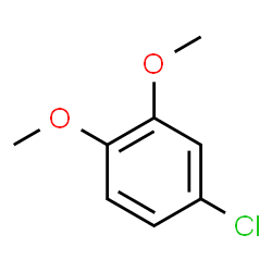 ChemSpider 2D Image | 4-CHLOROVERATROLE | C8H9ClO2