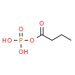 ChemSpider 2D Image | Butyryl dihydrogen phosphate | C4H9O5P