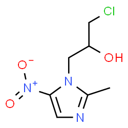 ChemSpider 2D Image | (.+/-.)-Ornidazole | C7H10ClN3O3