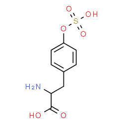 ChemSpider 2D Image | O-Sulfotyrosine | C9H11NO6S