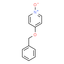 ChemSpider 2D Image | 4-(Benzyloxy)pyridine 1-oxide | C12H11NO2