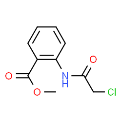 ChemSpider 2D Image | methyl 2-(2-chloroacetamido)benzoate | C10H10ClNO3