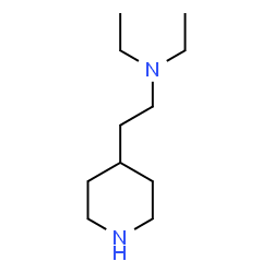 ChemSpider 2D Image | diethyl[2-(piperidin-4-yl)ethyl]amine | C11H24N2