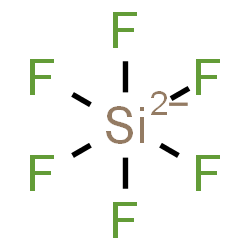 ChemSpider 2D Image | Hexafluorosilicate | F6Si