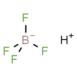 ChemSpider 2D Image | fluoroboric acid | HBF4