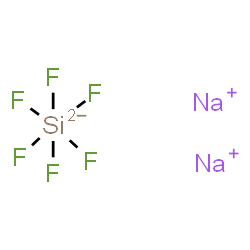 ChemSpider 2D Image | Disodium hexafluorosilicate | F6Na2Si
