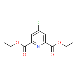 ChemSpider 2D Image | Diethyl-4-chlor-2,6-pyridindicarboxylat | C11H12ClNO4
