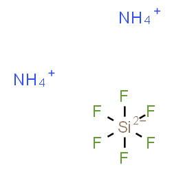 ChemSpider 2D Image | Diammonium hexafluorosilicate | H8F6N2Si