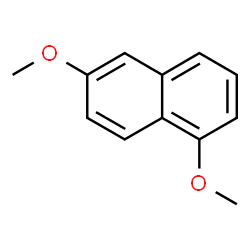 ChemSpider 2D Image | 1,6-Dimethoxynaphthalene | C12H12O2