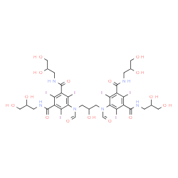 ChemSpider 2D Image | ioforminol | C33H40I6N6O15