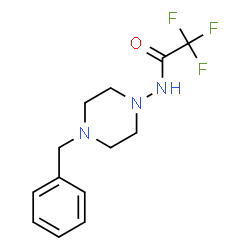 ChemSpider 2D Image | N-(4-Benzyl-1-piperazinyl)-2,2,2-trifluoroacetamide | C13H16F3N3O