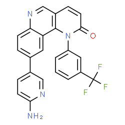 ChemSpider 2D Image | Torin 2 | C24H15F3N4O