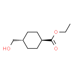ChemSpider 2D Image | Ethyl trans-4-(hydroxymethyl)cyclohexanecarboxylate | C10H18O3