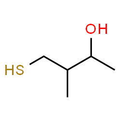 ChemSpider 2D Image | 4-Mercapto-3-methylbutan-2-ol | C5H12OS
