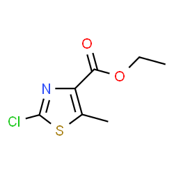 ChemSpider 2D Image | Ethyl 2-chloro-5-methylthiazole-4-carboxylate | C7H8ClNO2S