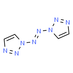 ChemSpider 2D Image | 1,1′-Azobis-1,2,3-triazole | C4H4N8