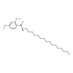 ChemSpider 2D Image | N-Hexadecyl-2,4-dimethoxybenzamide | C25H43NO3
