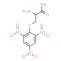 ChemSpider 2D Image | S-(2,4,6-Trinitrophenyl)cysteine | C9H8N4O8S