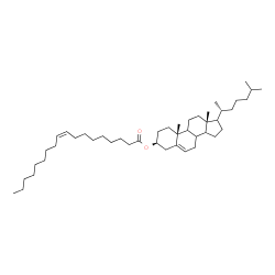 ChemSpider 2D Image | (3beta,8xi,9xi,14xi,17xi)-Cholest-5-en-3-yl (9Z)-9-octadecenoate | C45H78O2