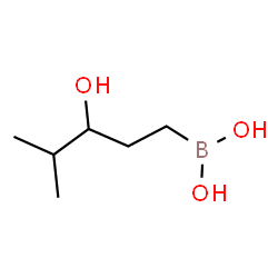 ChemSpider 2D Image | (3-Hydroxy-4-methylpentyl)boronic acid | C6H15BO3